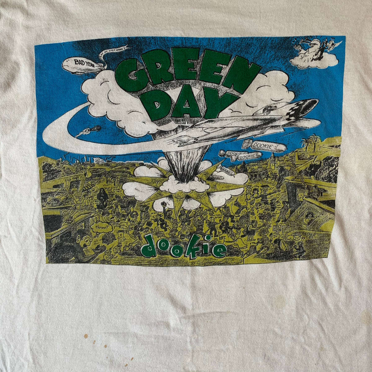 GREEN DAY「1994 DOOKIE TOUR」XL – Cloakedinblack